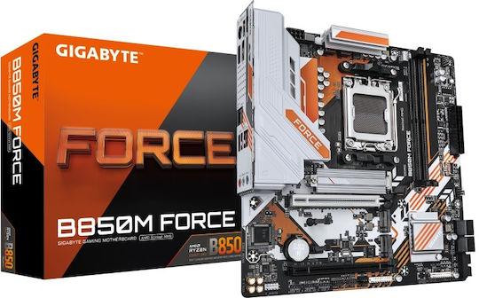 Gigabyte B850M FORCE Motherboard Micro ATX με AMD AM5 Socket