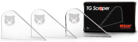 Thermal Grizzly Tg Scraper Διαφανές 3 Τεμάχια