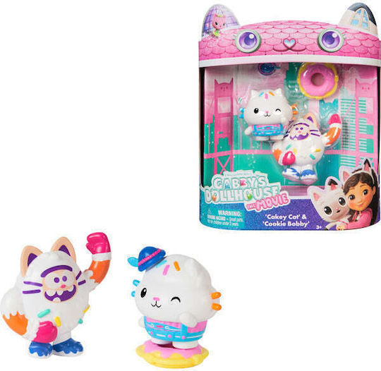 Spin Master Gabby's Dollhouse Cakey Cat & Cookie Bobby 6074285