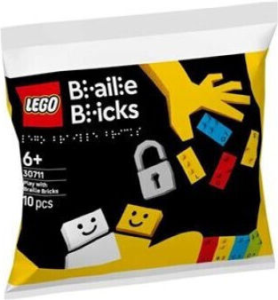 LEGO Τουβλάκια Play with Braille Bricks για 6+ Ετών 10τμχ 30711