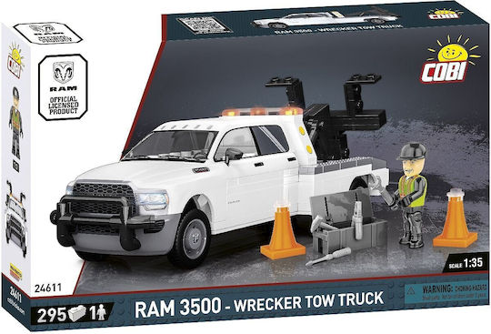 Cobi Ram 3500 Wrecker Tow Truck Plastic Blocks Cobi-24611