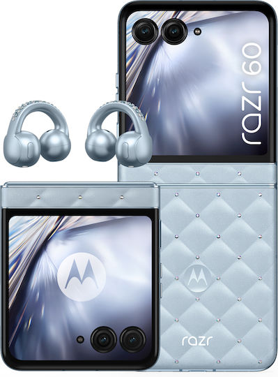 Motorola Razr 60 5G Dual SIM (8/256GB) PANTONE Ice Melt (Crystals by Swarovski)