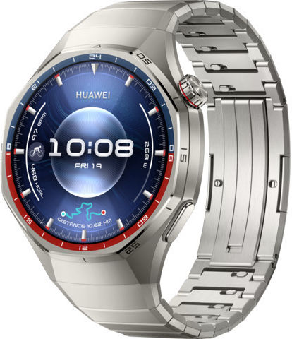 Huawei Watch GT 6 Pro Titanium 46mm Αδιάβροχο με Παλμογράφο (Titanium)