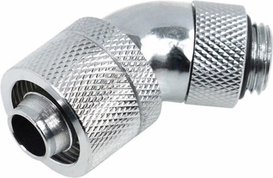Alphacool Alphacool 16/10 compression fitting 45° revolvable G1/4 Fittings Ασημί