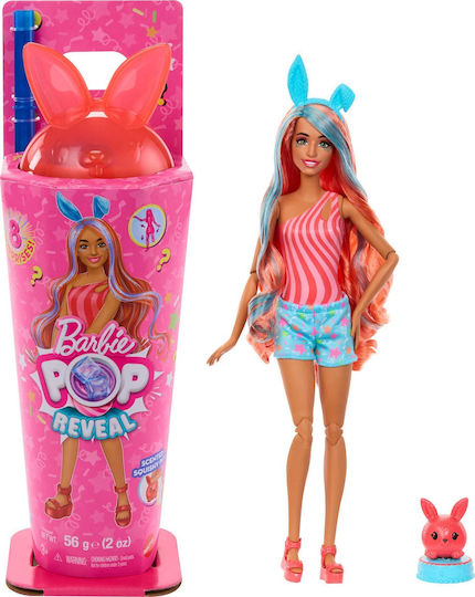 Barbie Shakes Series, Scented Bright Bunny Fashion Doll & Pet with Accessories Κούκλα JCN87