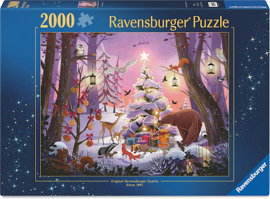 Christmas In The Forest Puzzle 2D 2000pcs
