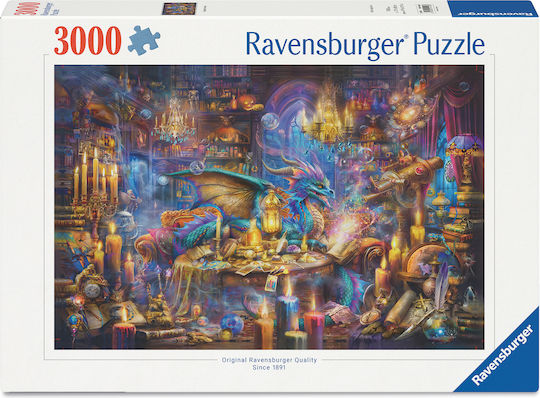 Ravensburger Jigsaw Puzzle Dragon's Library 3000 Pieces