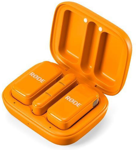 Rode Micro Σετ Μικρόφωνο USB Πέτου για Κινητό σε Πορτοκαλί Χρώμα