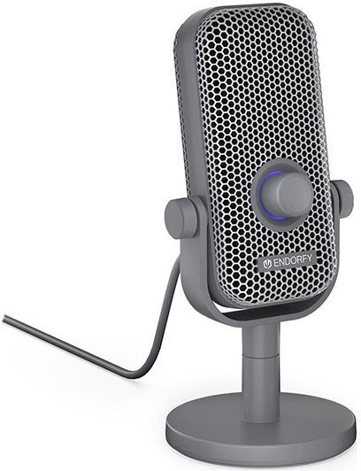 Endorfy Solum Voice S Μικρόφωνο Επιτραπέζιο για Φωνητικά σε Γκρι Χρώμα