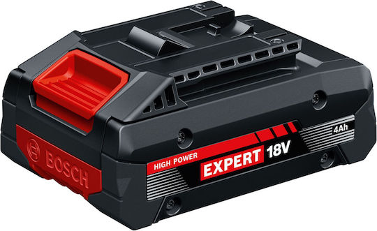 Bosch Μπαταρία Εργαλείου 18V με Χωρητικότητα 4Ah 1600A036YW
