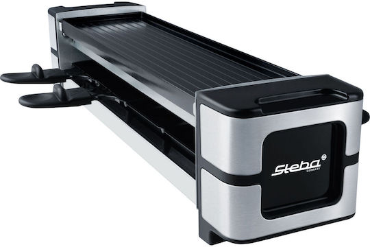 Steba RC 140 Επιτραπέζια Ηλεκτρική Ψησταριά Αυλακωτής Πλάκας 600W με Ρυθμιζόμενο Θερμοστάτη 63.40.00