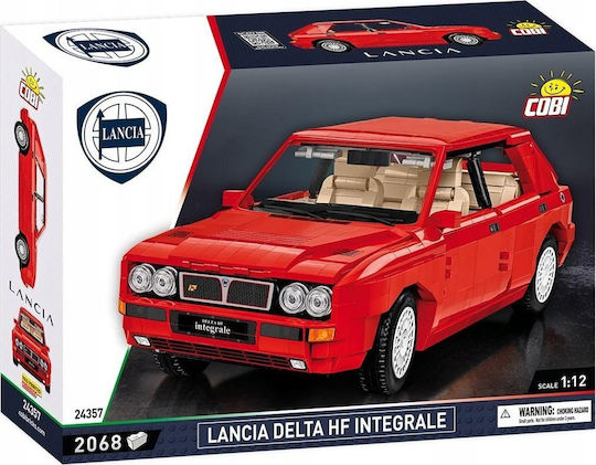 Cobi Plastic Blocks Cars 1991 Lancia Delta Hf Integrale Cobi-24357