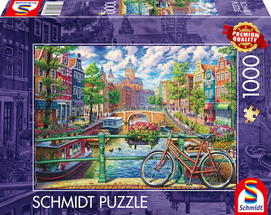 Amsterdam Canal Magic Puzzle 2D 1000pcs