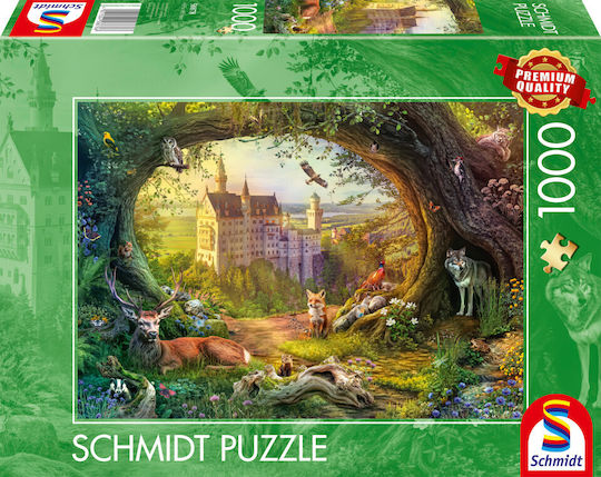 Fairytale Castle And Forest Magic Puzzle 2D 1000pcs