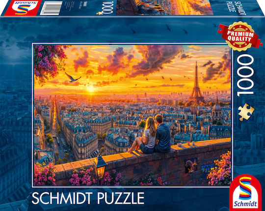 Parisian Rooftop Whispers Puzzle 2D 1000pcs