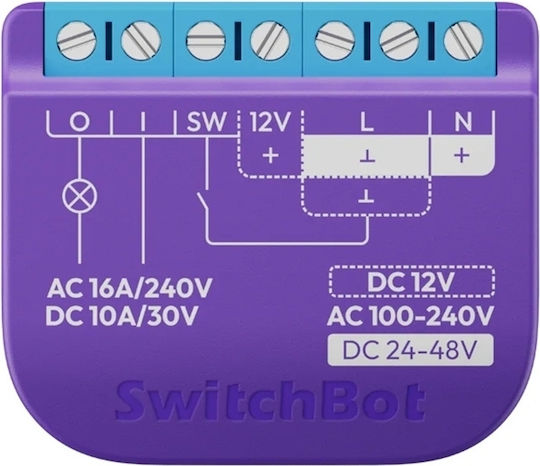 Switchbot Smart Switch Wi-Fi & Bluetooth 16A W5502330
