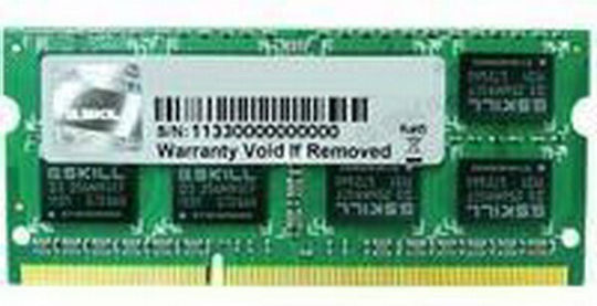 G.Skill DDR3 με Module 1x8GB και Ταχύτητα 1600 για Laptop F3-1600C11S-8GSL