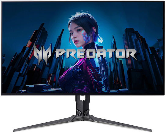Acer Predator X32X3 QD-OLED HDR Gaming Monitor 31.5" 4K 3840x2160 240Hz με Χρόνο Απόκρισης 0.03ms GTG