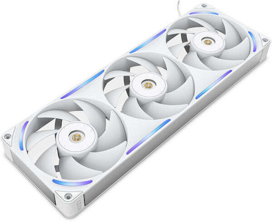 NZXT RF-U36PN-W1 Case Fan 360mm με Λευκό Φωτισμό και Σύνδεση 4-Pin PWM Λευκό
