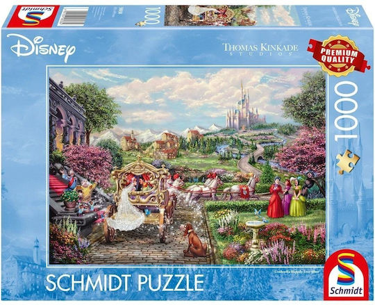 Thomas Kinkade Cinderella Disney G Puzzle 2D 1000pcs