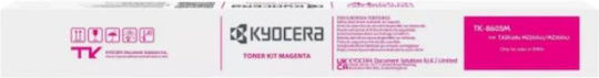 Kyocera TK-8605 Γνήσιο Toner Laser Εκτυπωτή Ματζέντα 20000 Σελίδων 1T0C2MBNL1