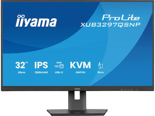 Iiyama ProLite XUB3297QSNP-B1 IPS Gaming Monitor 32" QHD 2560x1440