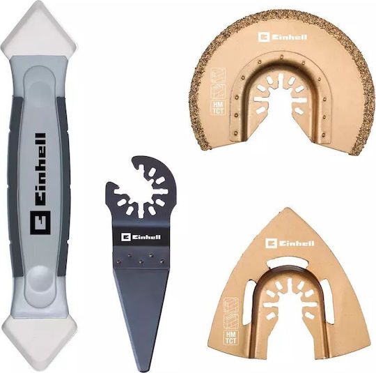 Einhell Multi-tool Set Tiles 4-piece Grinding Wheel Multi-function Tools