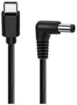 Goobay Καλώδιο Τροφοδοσίας Usb-c Dc 78973 5.5x2.1mm 1.5m Μαύρο