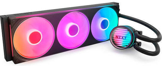 NZXT Kraken Core 360 Υδρόψυξη Επεξεργαστή Τριπλού Ανεμιστήρα 120mm για Socket AM4/AM5/1700/1200 με RGB Φωτισμό