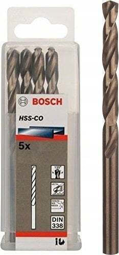 Bosch Σετ 5 Τρυπάνια Κοβαλτίου για Μέταλλο 2608585900
