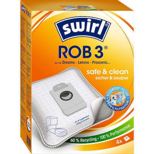 Melitta Staubsaugerbeutel Rob 3 Ecopor Dreame Eufy
