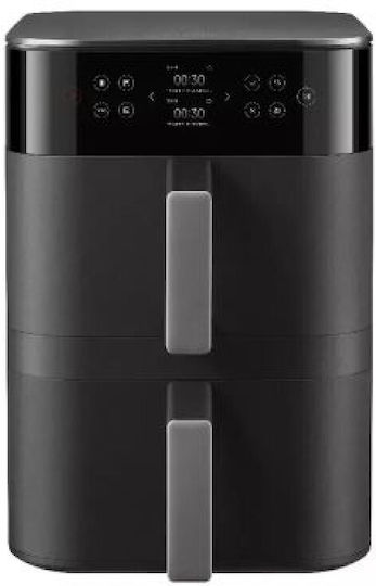 Xiaomi Air Fryer με Διπλό Αποσπώμενο Κάδο 12lt Μαύρο BHR0883EU