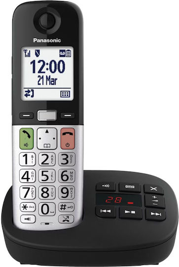 Panasonic KX-TGU430EXB Ασύρματο Τηλέφωνο Μαύρο