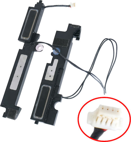 Speaker Set Ηχεία Ζευγάρι Laptop Hp Elitebook X360 830 G8 830 G7 17n26av 4h0g4pa 17n27av 3f9u1pa 17n29av 3f9u0pa 2b0s8av 797g6av M50318-001 M50317-001 Speakers Left+right Κωδ.1-spkr319