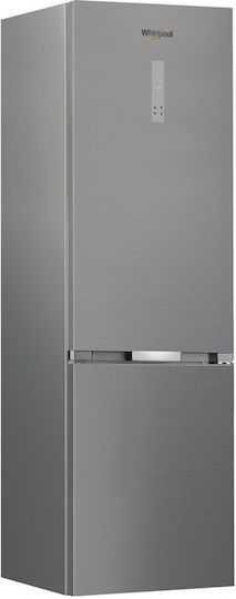 Whirlpool Ψυγειοκαταψύκτης 355lt NoFrost Υ203.5xΠ59.5xΒ66.3εκ. Inox WHK 26404 XP7E