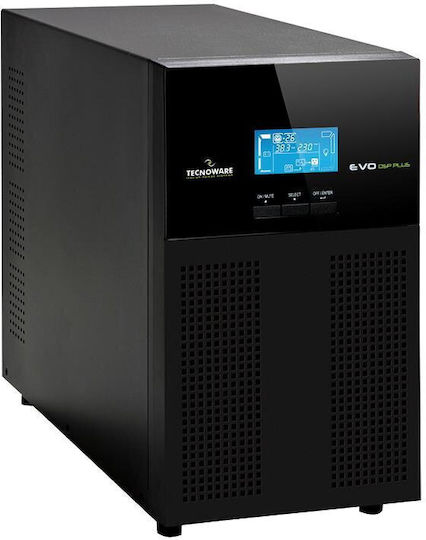 Tecnoware EVO DSP PLUS UPS On-Line 3600VA με 4 IEC Πρίζες