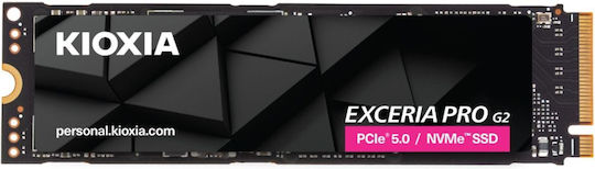 Kioxia Exceria Pro G2 SSD 1TB M.2 NVMe PCI Express 5.0 LVE10Z1T02G8