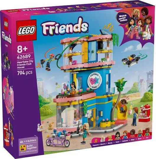 LEGO Friends Heartlake City Friends Club House για 8+ Ετών 794τμχ 42689