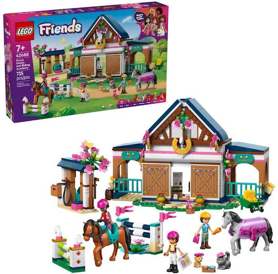 LEGO Friends Horse Stable and Riding Academy για 7+ Ετών 735τμχ 42688
