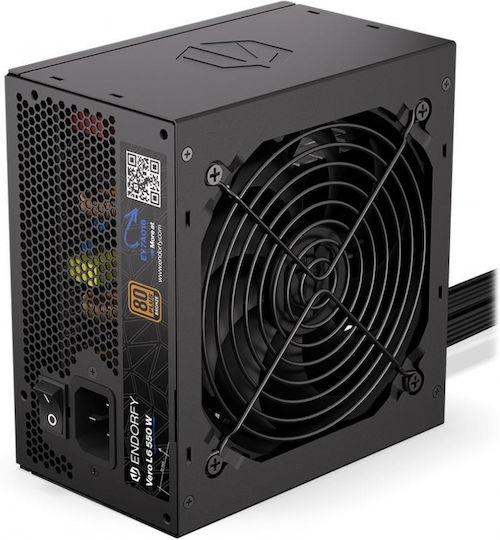 Endorfy Vero L6 550W Μαύρο Τροφοδοτικό Υπολογιστή Full Wired 80 Plus Bronze