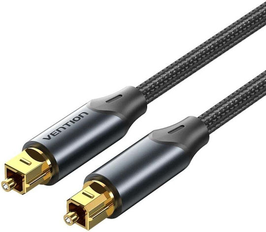 Vention Optical Audio Cable TOS male - TOS male Μαύρο 5m