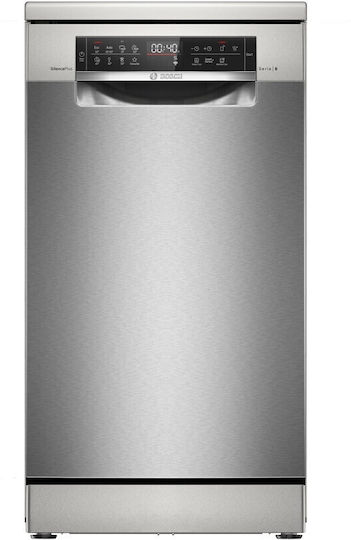Bosch Ελεύθερο Πλυντήριο Πιάτων για 10 Σερβίτσια Π45xY84.5εκ. Inox SPS6EMI21E
