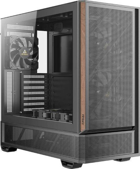 Antec P30 AIR Gaming Midi Tower Κουτί Υπολογιστή με Πλαϊνό Παράθυρο Μαύρο