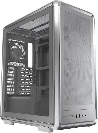 CoolerMaster MasterFrame 500 Mesh Midi Tower Κουτί Υπολογιστή Ασημί