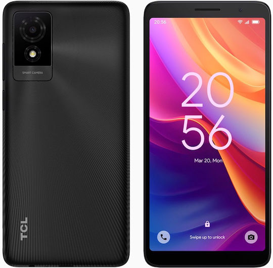 TCL 501 Dual SIM (2/64GB) Μαύρο