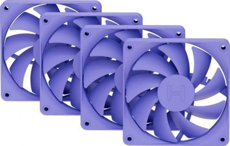 HYTE FA12 Case Fan 120mm με Χωρίς Led Φωτισμό 4τμχ Taro Milk