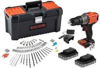 Black & Decker Δραπανοκατσάβιδο Μπαταρίας 18V BCD383D2TA