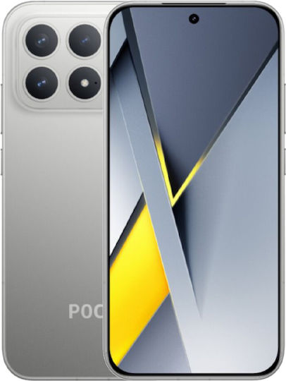 Xiaomi Poco F8 Pro 5G Dual SIM (12/256GB) Ασημί