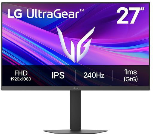 LG UltraGear IPS HDR Monitor 27" FHD 1920x1080 240Hz με Χρόνο Απόκρισης 1ms GTG