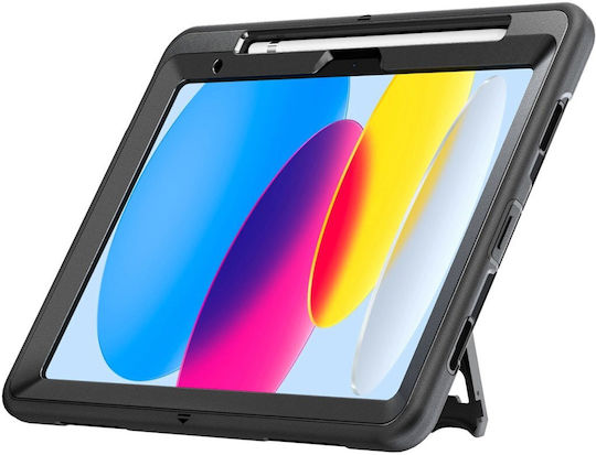 4Smarts Flip Cover Ανθεκτική στα Γαλλικά Μαύρη (iPad 11", iPad 10.9)